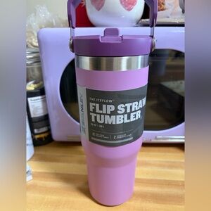 Authentic Stanley Purple Flip Straw Tumbler